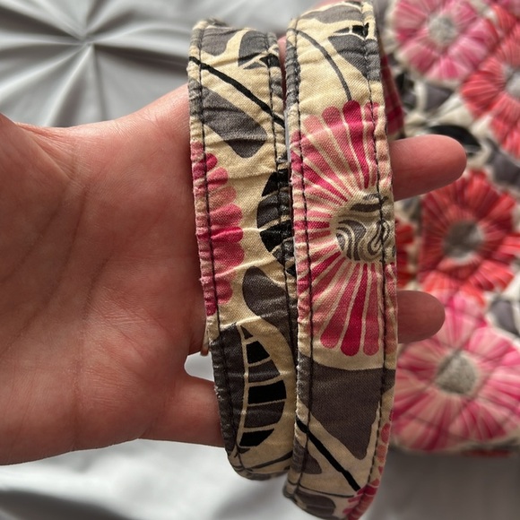 Vera Bradley Cherry Blossom 3 Compartment Shoulder Bag - Picture 7 of 7